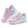 Skechers Girls Comfortable Versatile Casual Outdoor Sports Running Shoes Kids sneaker Pink Multicolor 302221L-PKMT