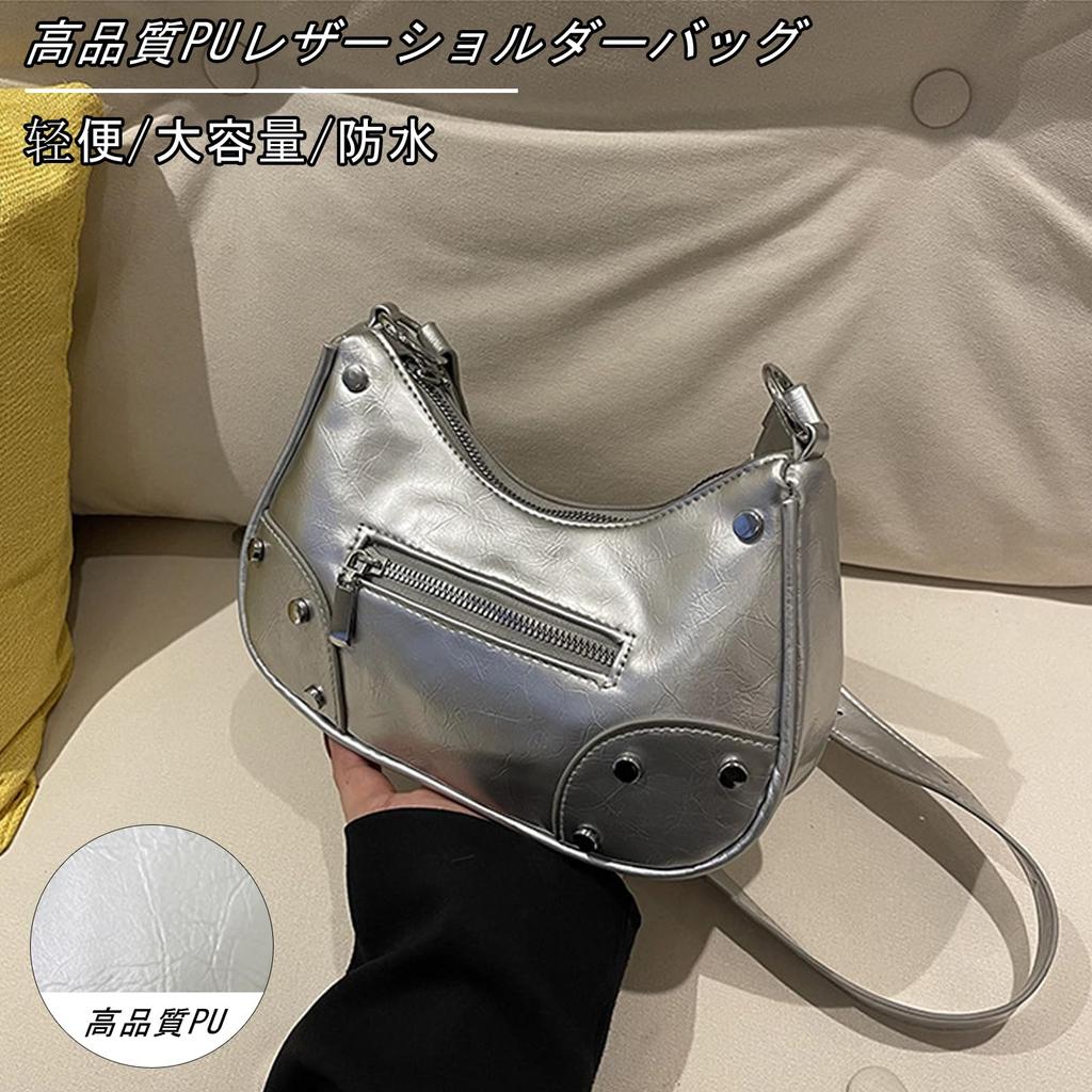 Shoulder Bag for Mini Shoulder Faux Large Dull Color [Fancy Forest] Women, Crossbody, Bag, Wallet, Pochette, Small, Lightweight, Bag, Leather, Adult,