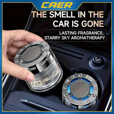 New Car Aromatherapy Solid Perfume Starry Sky Flowing Sand High-End Fragrance Long-Lasting Scents Glitter Decor Air Freshener