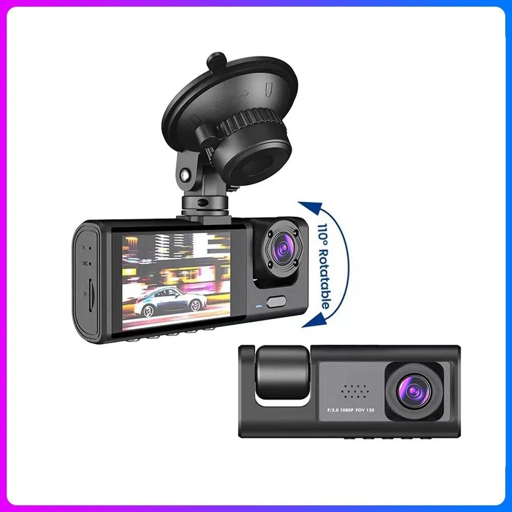Auto DVR HD 1080P Palubní kamera IPS Videorekordér Cyklus Palubní kamera Zrcadlo Řídicí rekordér Noční vidění