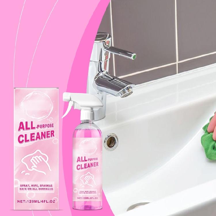 Household Multi Surfaces Cleaner Sprays 120ml for Effective Cleaning of Various Home Area Kitchen Bathroom Cleaning Tool