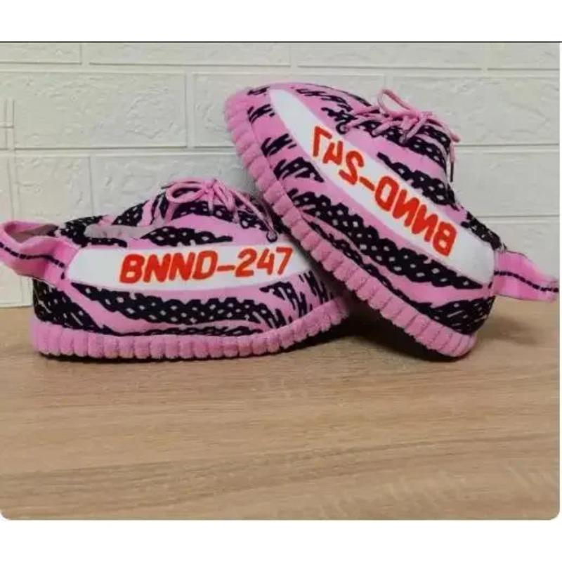 Winter Cotton Plush Shoes Women Warm Cute Indoor Home Slides Unisex One Size Sneakers Man Fashion Soft Floor Slippers  36-45