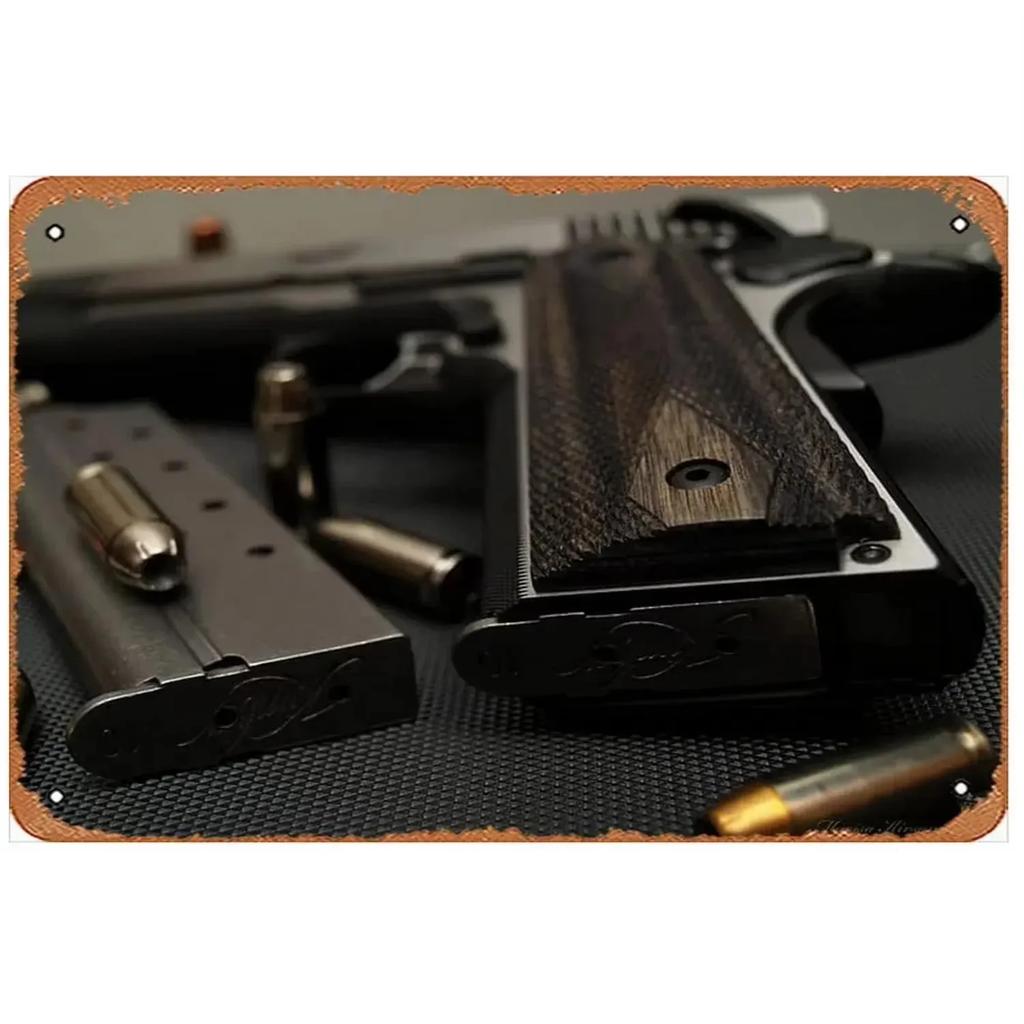 CombatRusticCharm 1 Stück rahmenloses Eisenblech | Antiker Look | Leicht & Langlebig | Schöne Dekoration für jeden Raum