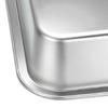 Stainless Steel Litter Box Cats Smooth Surface Easy To Clean Rust Proof