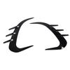 2PCS Rear Bumper Spoiler Left Right Glossy Black Replacement for Benz GLC‑Class X254 AMG‑Line 2022 and Up