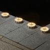 8 LED Buried Garden Light IP68 Waterproof LED Ground Lamp Path Lawn Lamp  Pathway Lighting