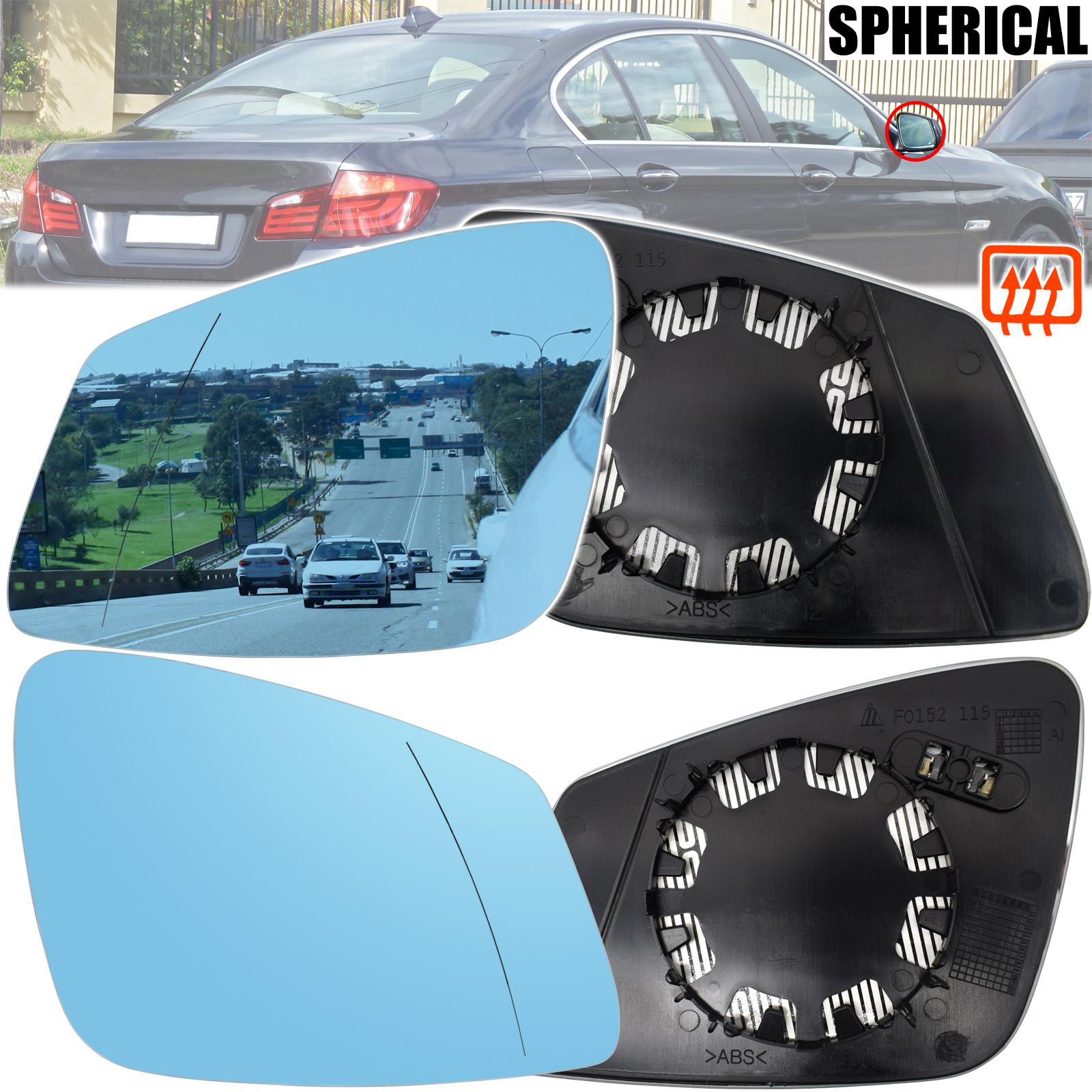 

Для BMW F01 F02 F04 F07 F10 F11 F13 I3 F20 F30 F46 2010-2016 левое и правое боковое зеркало, стекло с подогревом, синее выпуклое заднее стекло
