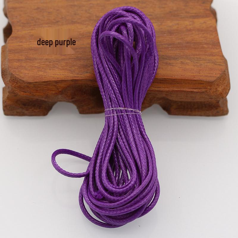 Korean Wax Cord for DIY Jewelry: 2.0MM Snake Pattern Leather Rope for Bracelet & Necklace Weaving