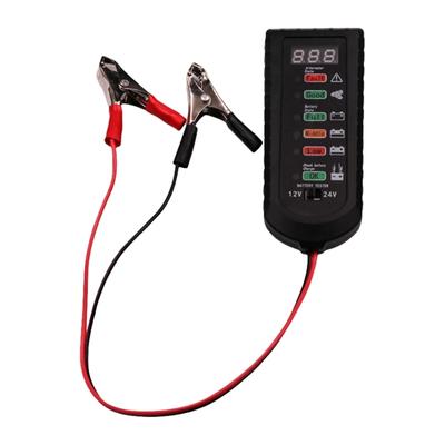Portable Car Battery Analyzers AC Tester for Vehicles Trucks Featuring High Precisions ABS Housing Enhances Cooling Syst