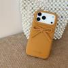 3D Bow Anti-Fall Silicone Phone Case, Compatible with iPhone 14/13/12/11/10 PROMAX