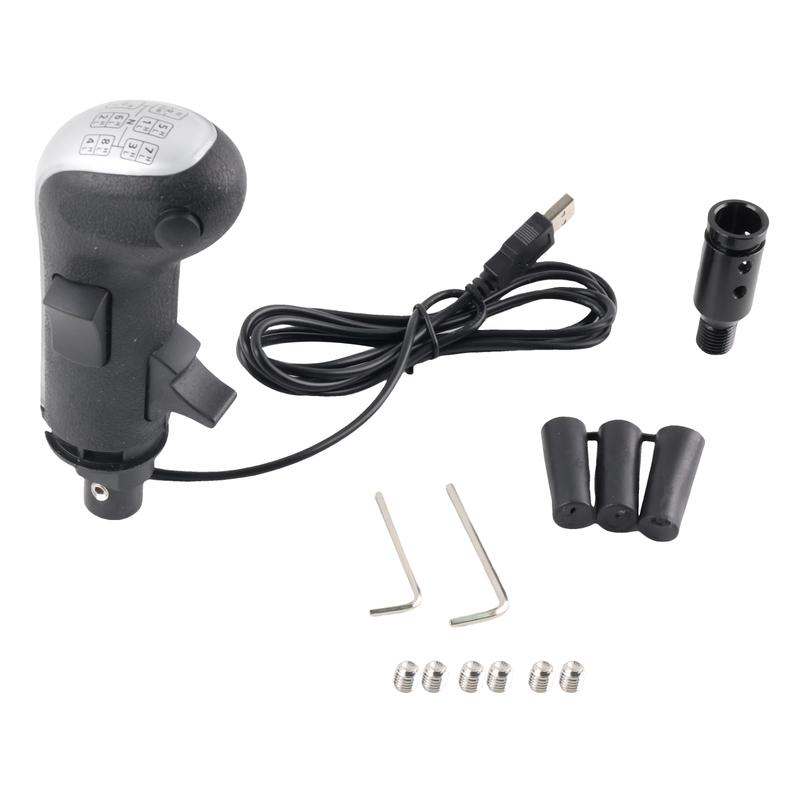 Linkshandige USB Truck Simulator Schakelknop voor Amerikaanse ATS & ETS2 voor Logitech G29 G920 G923 Handgeschakelde Versnellingsbak Thrustmaster TH8A Versnellingsbak