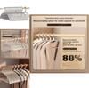 Modern Plastic Hangers For Clothes And Pants With Nonslip Design Perfect For Student Dorms