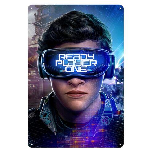 Ready Player One Movie Metal Poster Collectable Tin Sign Xcm Aluminum