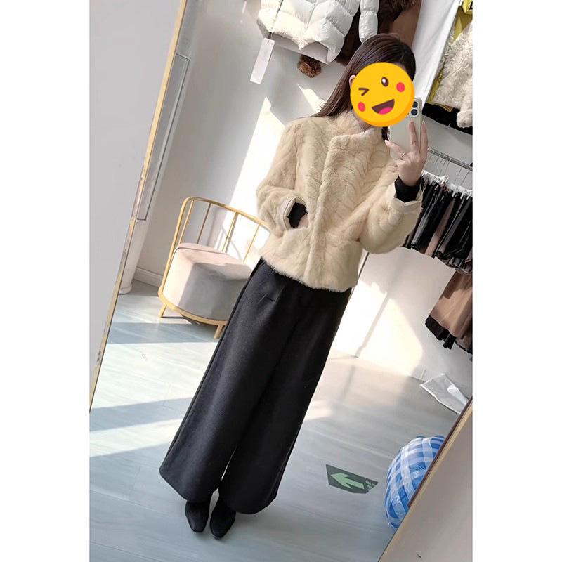 

Product Name: Women s Winter Campus Style Jacket and Wide-Leg Pants Set M for 80-100 lbs