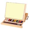 Beech Wood Portable Wooden Table Easel Multifunction Oil Paint Easel Folding Easel  For Artists