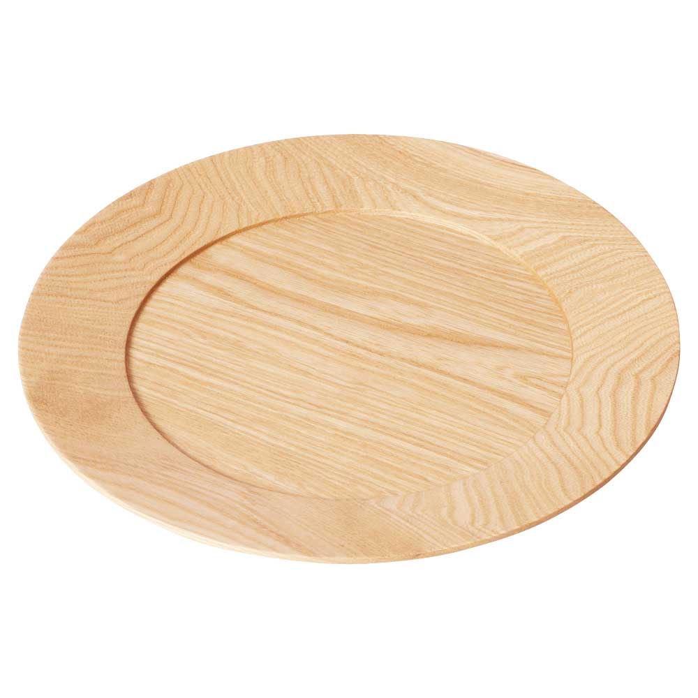 Yamaco Wooden Rim Plate L x 787142 27 H2.3cm