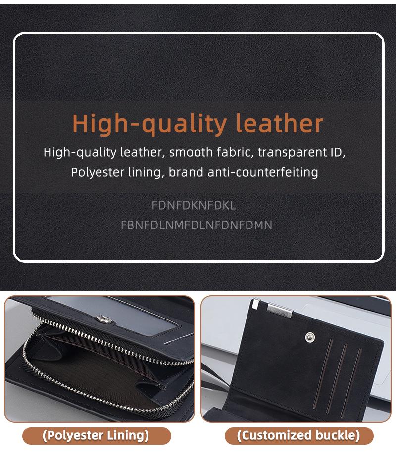 Baellerry Women's Short Korean Style High-End Trendy Card Holder Wallet