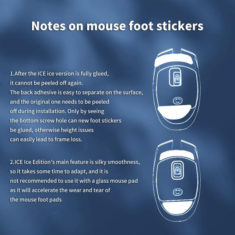 1 Set Gaming Mouse Foot Pads Anti-Slip Mouse Skates Sticker For Razer Orochi V2 Mouse Gamer Accessories Replacement