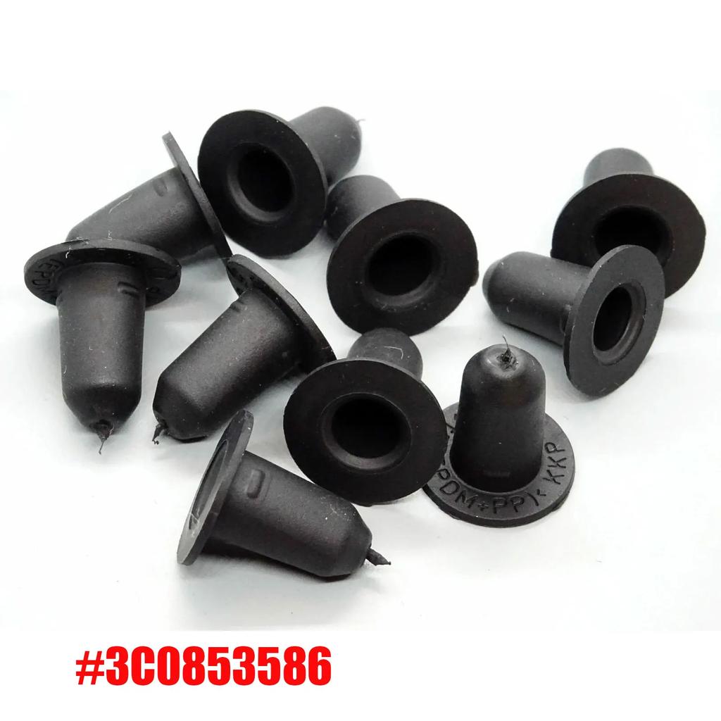 3C0853585 Clipsuri Ornamentale pentru Aripă Roată Capac Fixare Ornament Prag Fustă Laterală pentru Seat Alhambra Arona Tarraco Toledo Formentor