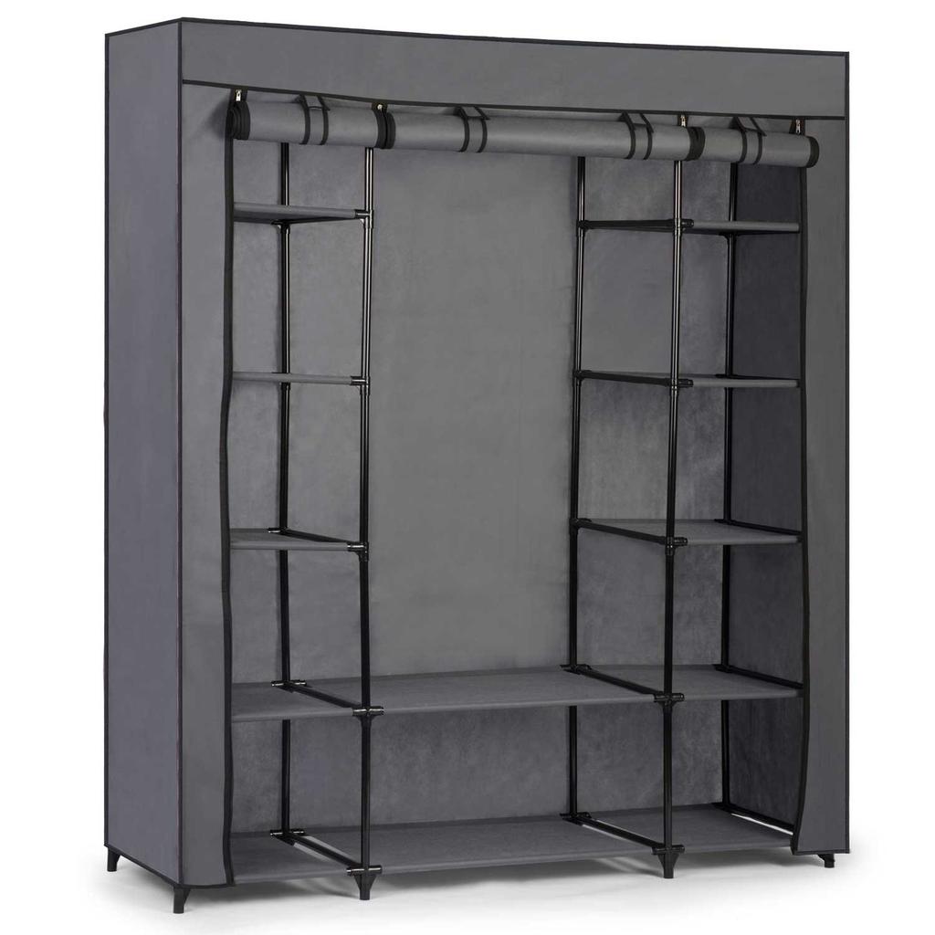 Massido Large Textile Wardrobe