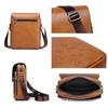 WEIXIER Men's Large Capacity Crossbody Bag, Minimalist Shoulder Messenger, Water-Resistant