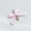 Pack of 4 Stylish Shoe Buckles Colorful Shoe Decorations Ribbon Shoes Pendant Footwear Pendant Heart Pendant for Shoe
