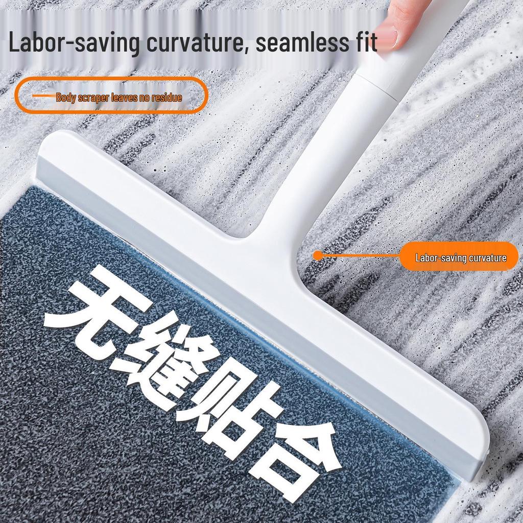 T-Shaped Glass Scraper Squeegee for Household and Bathroom Use