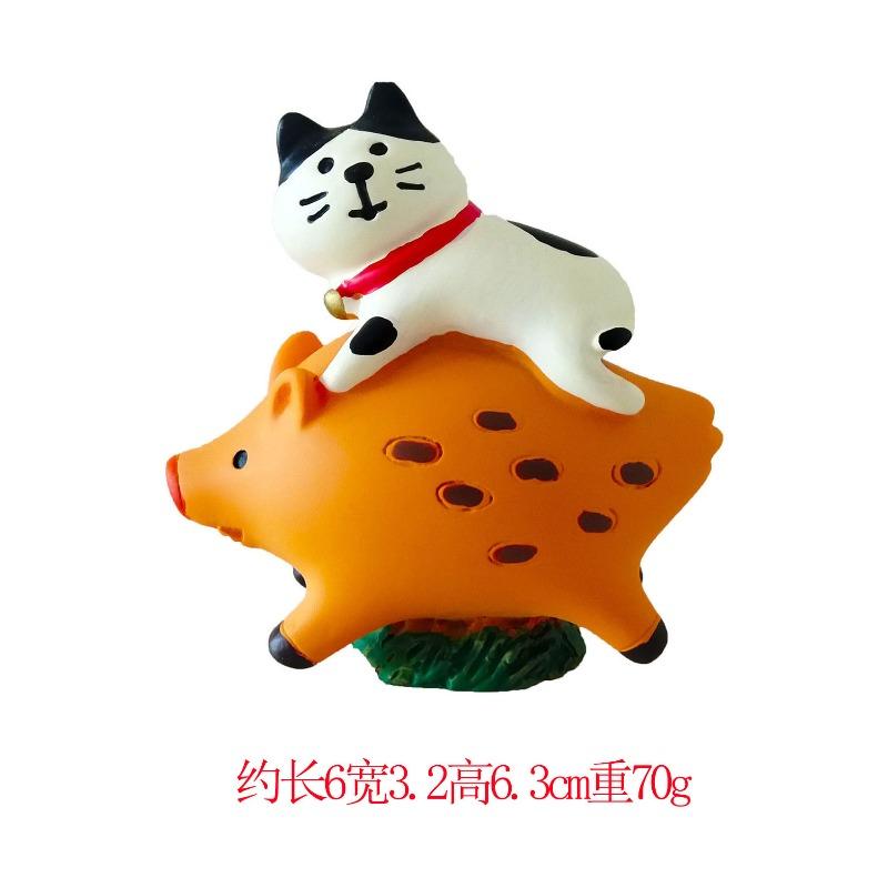 Lucky Cat Ornament Store Office Opening Feng Shui Ornament Home Furnishing Car Center Console Decoration Figure Crafts