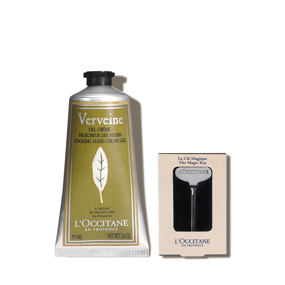[L Occitane] Verbena Hand Cream 75ml Set (+Magic Key)