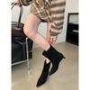 Eilyken Autumn Winter Pointed Toe Ankle  Boots Women Designer Vintage Thin Low Heel Shoes Modern SHort Botas Zapatos De Mujer