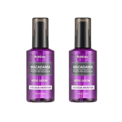 Macadamia Ultra Hair Serum Acacia Moringa 100ml X2