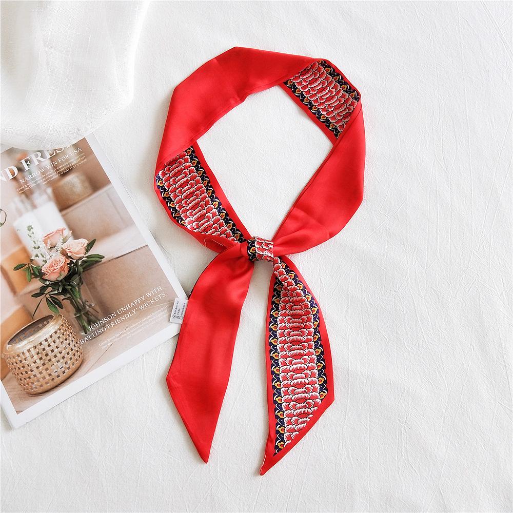 Neue Schals Seidenschals Damen Frühlings- und Herbstsaison Lange dekorative professionelle Schals Sommer Dünne Stile gepaart mit stilvollen Hemden