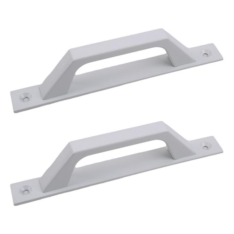1/2pcs Easy Installation Barn Door Handle Sliding Wooden Door Aluminum Alloy Die-Casting Handle