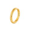 Fashion Elegant Gentle Wheat Ear Ring Women's Niche High-end Light Luxury Titanium Steel Ring Does Not Fade Women's Jewelry