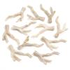 20pcs/lot Deer Horn Shaped Imitation Coral Acrylic Beads Loose Beads For Jewelry Making DIY Charms Accessories
