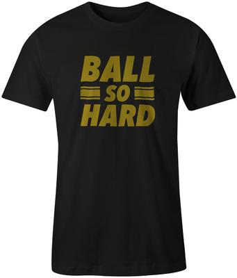 Ball So Hard Cytat Muzyka Kanye West Jay Z Hip Hop T-shirt Top Męski