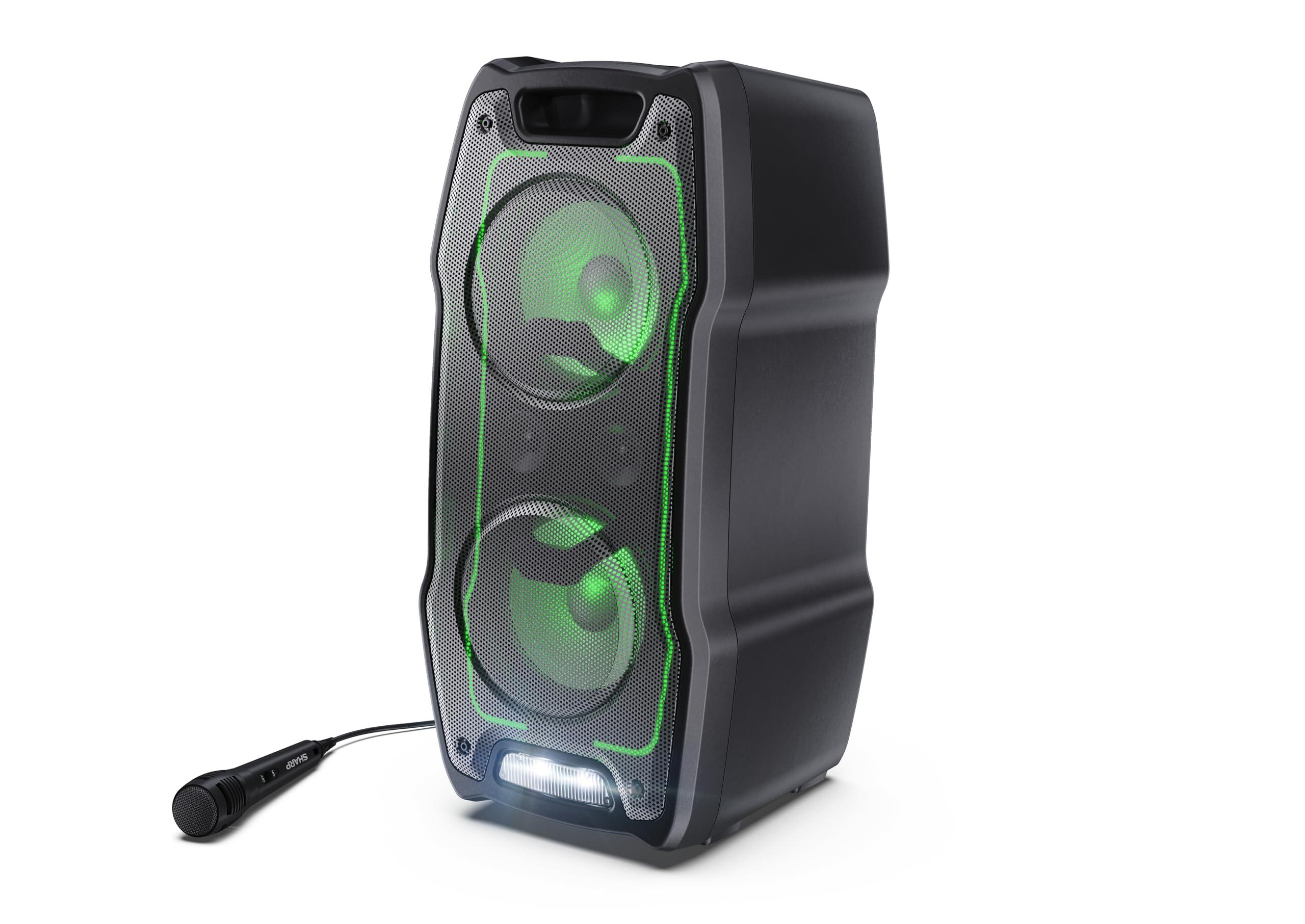 Joom Sharp Schwarz Ps-931 Portable Karaoke Speaker 180W Black - Bild 5