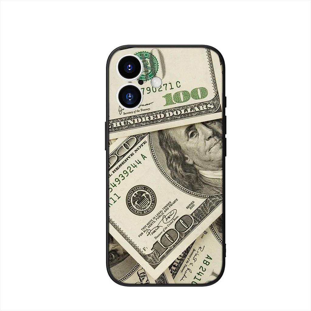 for Motorola Moto G04 G13 G14 g45 G23 G20 G32 G34 G35 G64 G82 G84 G53 G60 G72 E14 E15 E13 E22 Case Wallpaper Money 100 D-Dollars