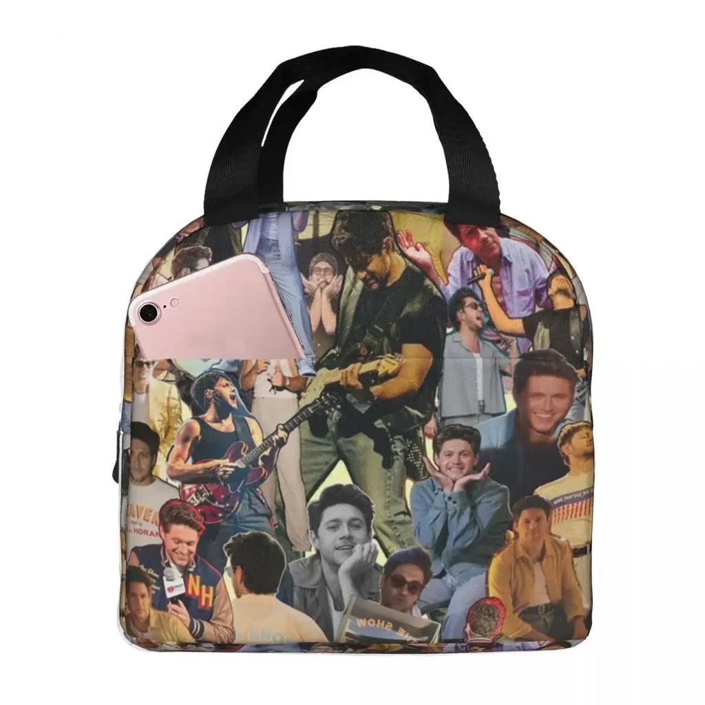 The Show Niall Horan Insulated Lunch Bag for Women Children Leakproof Food Boxes Thermal Lunch Box Tote