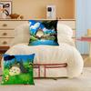 Anime N-Neighbor T-Totoro Pillow Case Throw Pillow Chair Seat Cushion Nap Pillows Cushion Seat Soft Pad Pillow Sofa Cushion