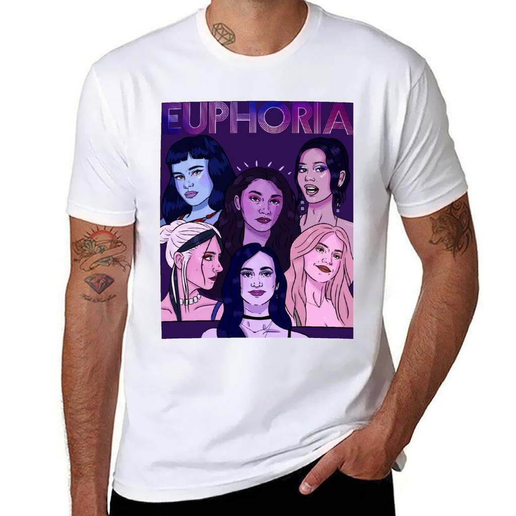 Euphoria HBO Girls TShirt Breathable Travel TShirt