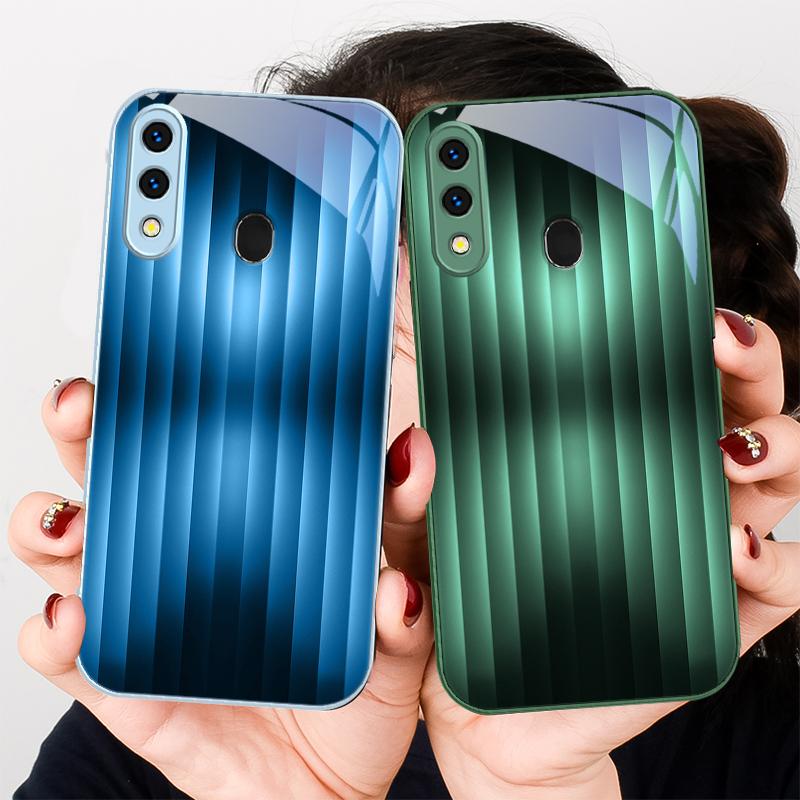 Brown Delicate Gradient For Samsung A20 30 22 23 24 25 26 31 32 A33 34 35 42 50 51 52 53 54 55 56 70 71 72 73 Glass Phone Case