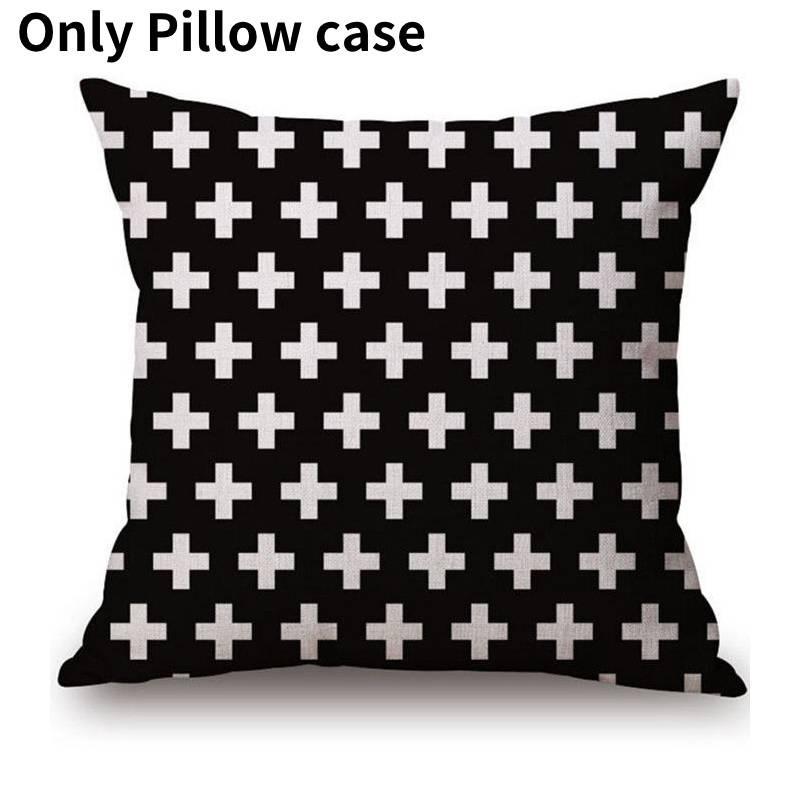 

Cotton Linen Cushion Covers Throw Pillow Case Decoration Fashion Accessories Cross