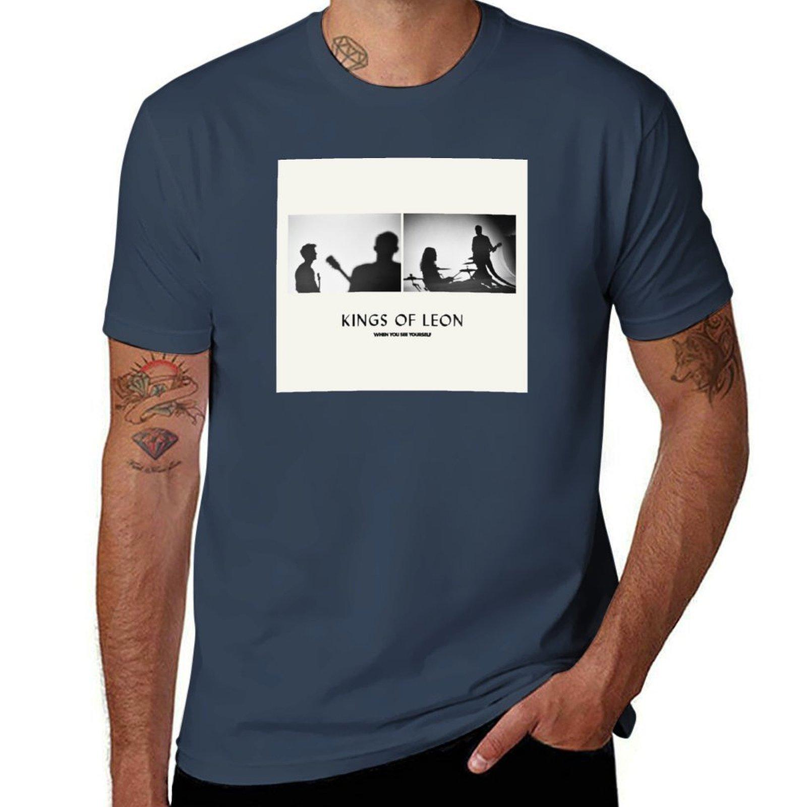Best Seller Kings Of Leon Gebox Music Tshirt Stylish Graphic Short Sleeve Top S