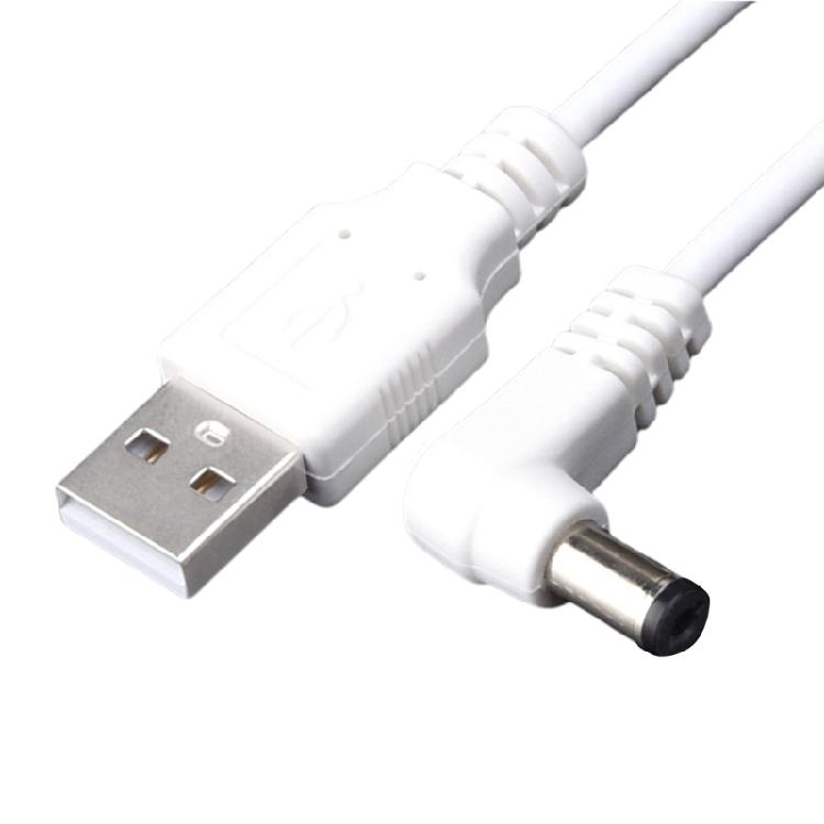USB Power BoostLine Usb2.0 to DC5.5x2.5 Converter Charging Cable Straight Curved