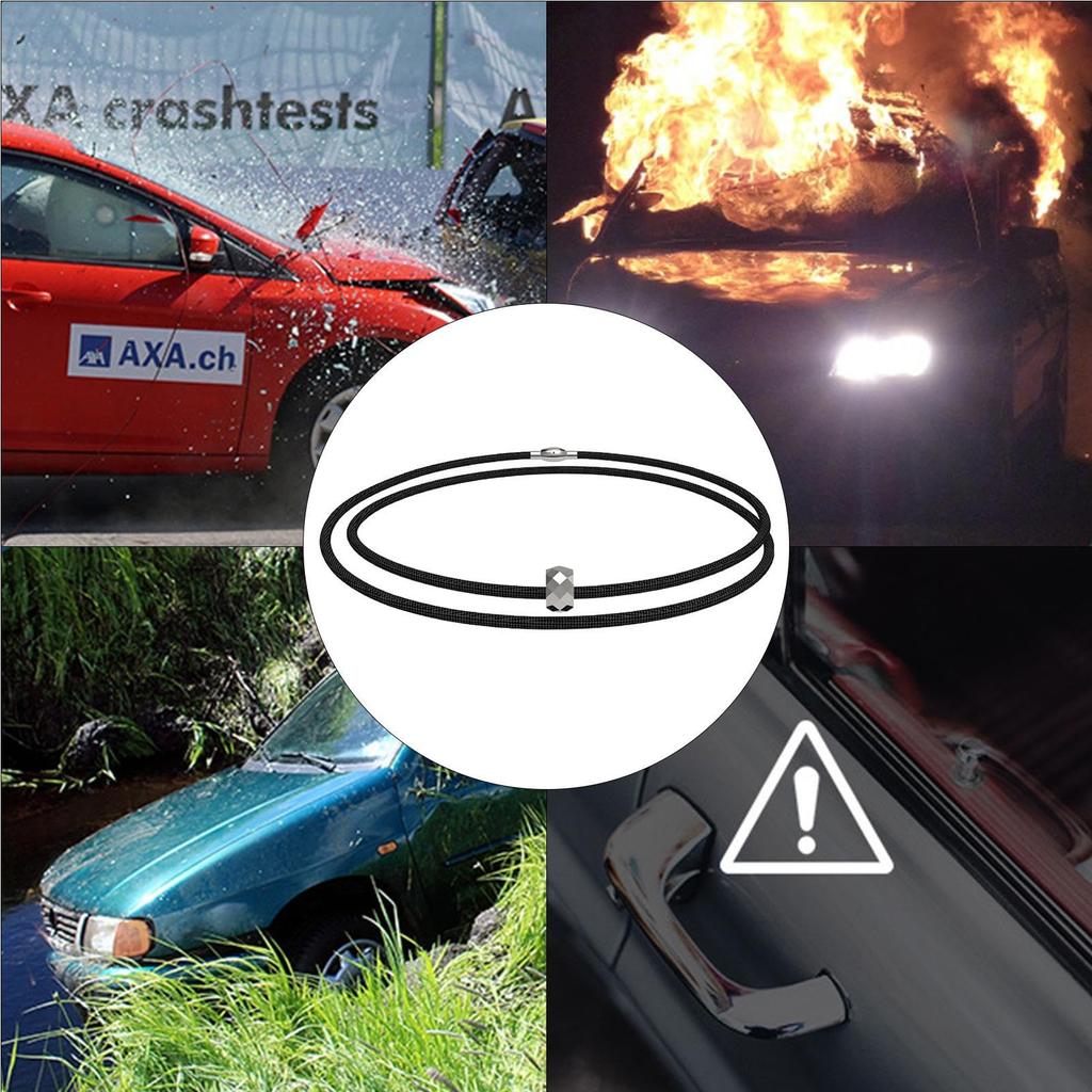 Glass Breaker Bracelet, Car Window Splitter, Car Safety Hammer, Escape Hammer, Tungsten Steel Bracelet,