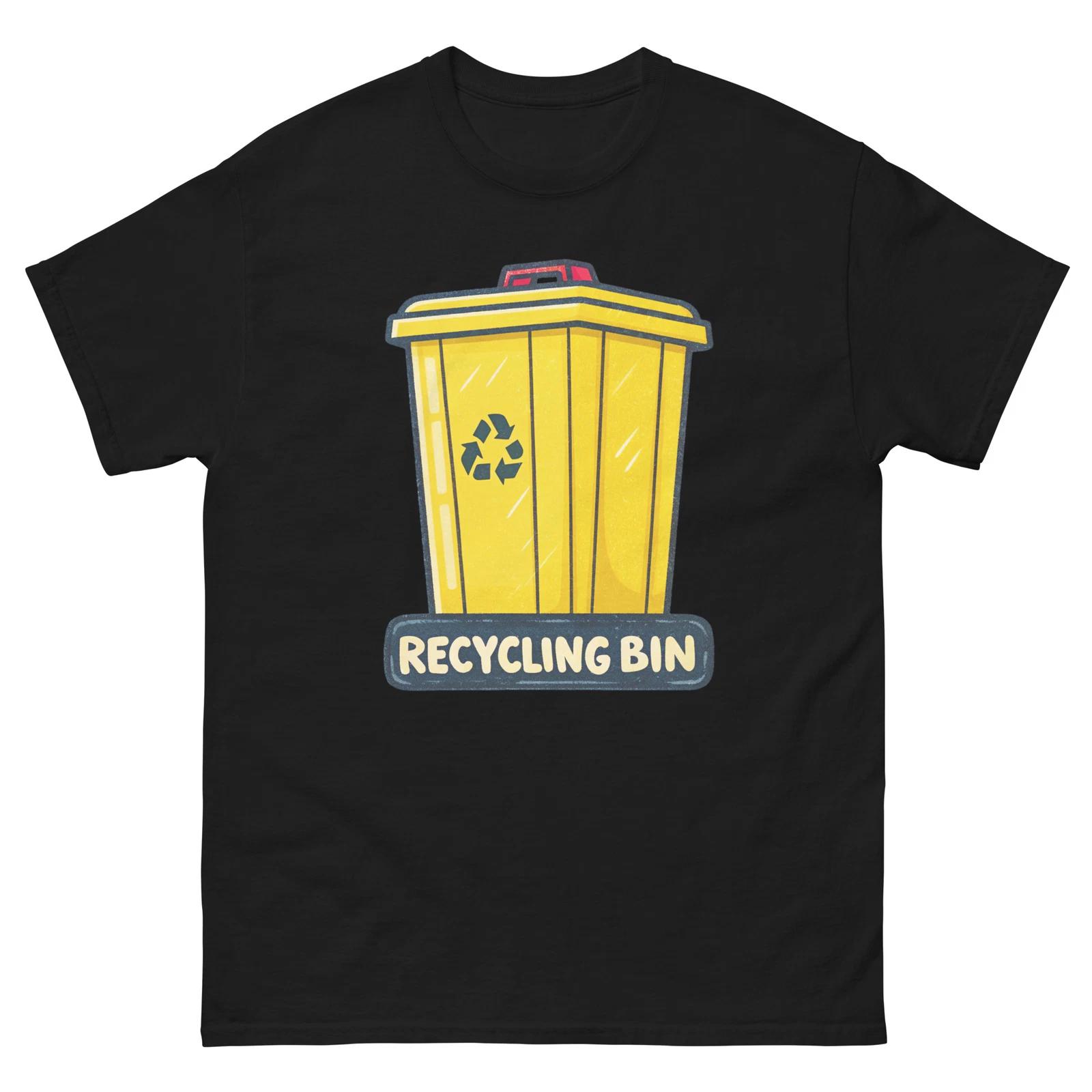 Recycling Bin Object Place Item Urban T-Shirt L