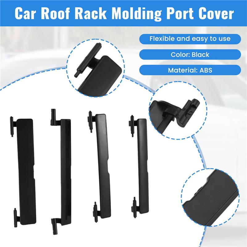 ABOK-Car Roof Rack Molding Port Cover 2046983530 For Mercedes-Benz W204 W222 W246 W292 W212 Roof Rack Protection Cover