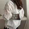 Trendy 2024 Fashion Shoulder Bag Stylish Pu Leather Square Crossbody Bag