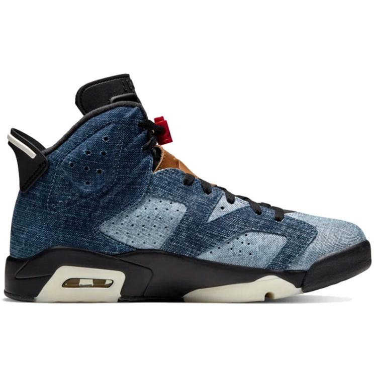 Nové JORDAN 6 Retro Washed Denim CT5350-401